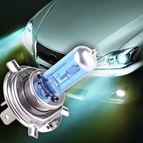 New Arrival Car Accessories Super White H4 100/90W 12V High Low Beam Headlight Light Bulbs