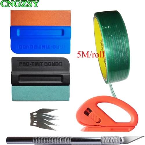 Knifeless Tape Design Line Finish Line Vinyl Warp Cutting Tape Vinyl Wrap Application Tool Kit Window Film Tint Tools Set K113