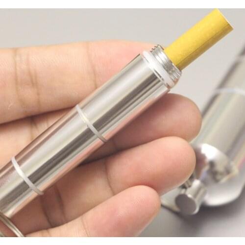 For One Cigarette Case Portable Mini Box Moisture-proof Anti-pressure With Keychain 9.5cm