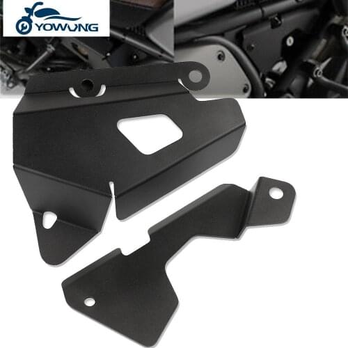 Black For YAMAHA XSR 700 XSR700 2015 2016 2017 2018 2019 2020 2021 Side Panel Frame Cover Brake Reservoir Guards Protector Set