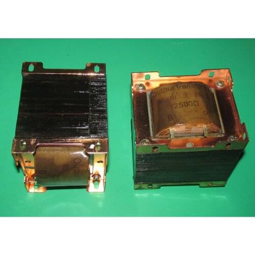 300B electron tube in parallel use 2.5K 30W single-ended output transformer, 4Ω / 8Ω / 16Ω output, frequency 8Hz ~ 38KHz -3db