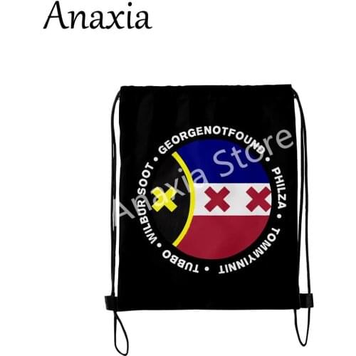 Gerogenotfound Milk Merch Student Shoulder Storage Bag Drawstring Travel Beach Backpack Toys Shoes for women and men casual