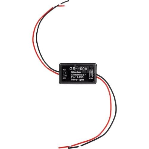 GS-100A Motorcycle 12V 100A Back Brake Stop LED Flash Light Controller IP65