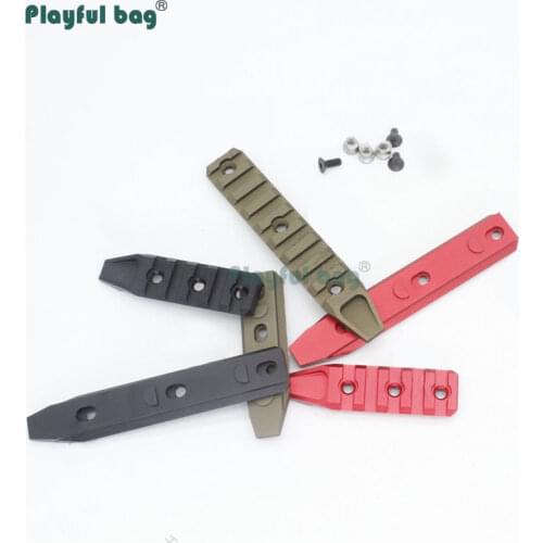 Playful bag Keymod handguard side rail Flashlight mount CS sport gel ball toys equipment Upgrade material CS DIY toy AQA83