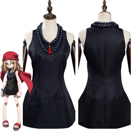 Shaman King The Super Star - Kyoyama Anna Cosplay Costume Halloween Carnival Suit