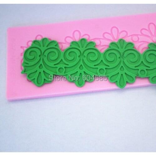 FM607lace mold cake mould silicone baking tools kitchen accessories decorations for cakes Fondant