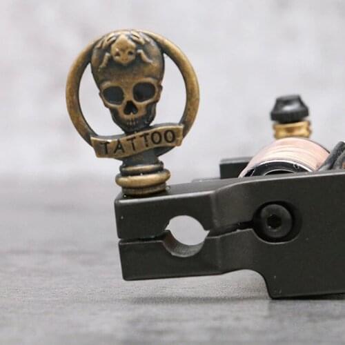 Microblading Pro 1 pieces Skull Tattoo Handle Lock Screw Parts Tattoo tools accessories for Tattoo Machine Gun Tattoo Supplies