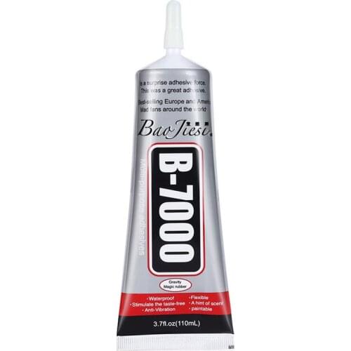 B7000 110ML Multi-function Diy Super Strong Adhesive Epoxy Resin Mobile Phone Touch Screen Repair Liquid Glue B-7000