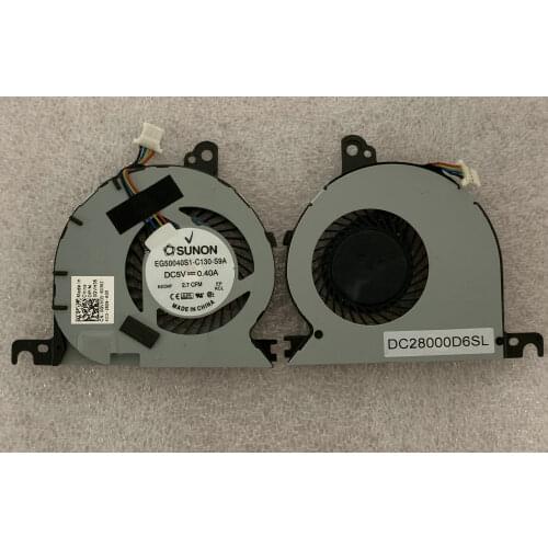 Laptop cpu cooling fan cooler for DELL For latitude E7240 EG50040S1-C130-S9A 0GVH35 DC28000D6SL GVH35 KSB0605HC-CL1N