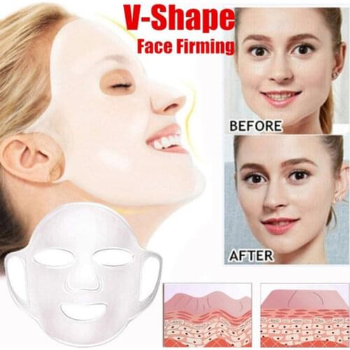 New Style Silicone Mask Reusable Cover Holder For Prevent Evaporation Moisturizing Nourish Fixed Face Mask Sheet Skin Care