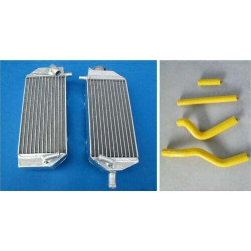 New Aluminum Radiator & Hose 2001-2008 For Suzuki RM 125 RM125 2001 2002 2003 2004 2005 2006 2007 2008