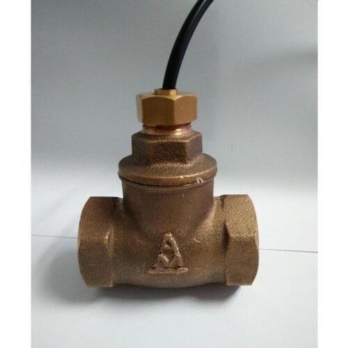 Turnover type large size one-way/check valve water flow switch,automatically prevent fluid backflow