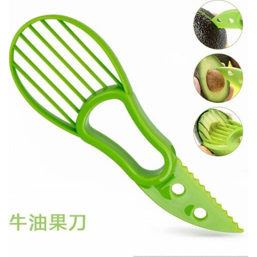 Shea Corer Butter Fruit Peeler Cutter Pulp Separator Plastic Knife Kitchen Vegetable Tools