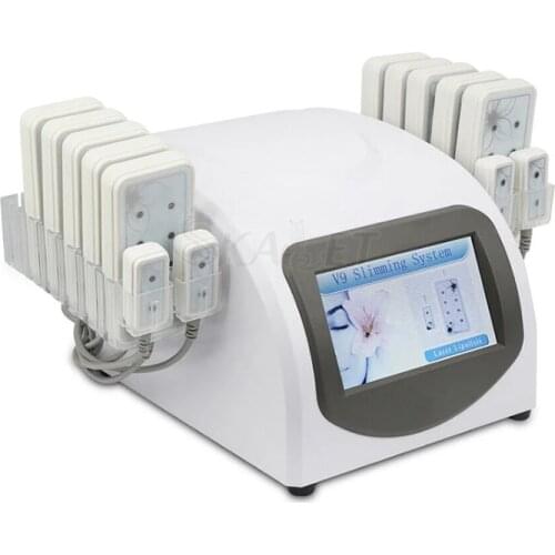 14 Laser Pads 635nm 650nm Laser Therapy Fat Burning Anti-cellulite Weight Loss Sculpting Machine for Home/salon