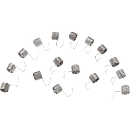 20pcs Metal Thread Tension Check Springs for Industrial Single Needle Sewing Machines 10.5*8.5mm sewing-machine Parts