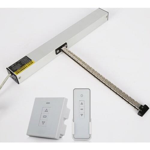300mm Automatic Electric Window Opener with Remote Controller Sunroof Sun Room Greenhouse Waterproof Chain Type Window Opener