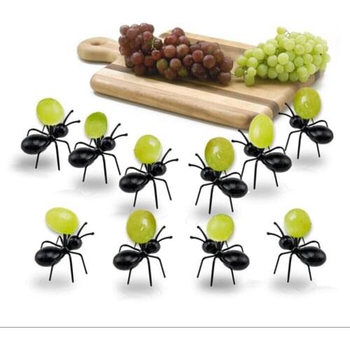 Blesiya 12 Pcs Novelty Dessert Pudding Fruit Fork Cutlery Reusable Party Supply