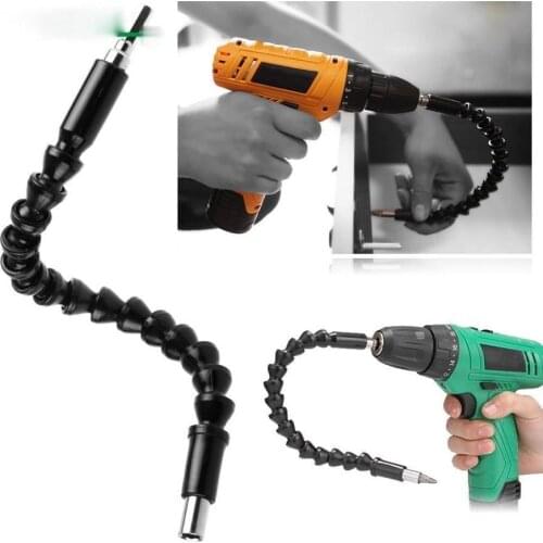 CUCK Flexible Shaft Extension Screwdriver Drill Bit Holder Link for Electronic Drill 200/250/295mm