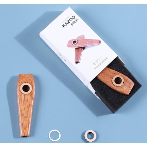 INITER Wooden kazoo guitar ukulele accessories