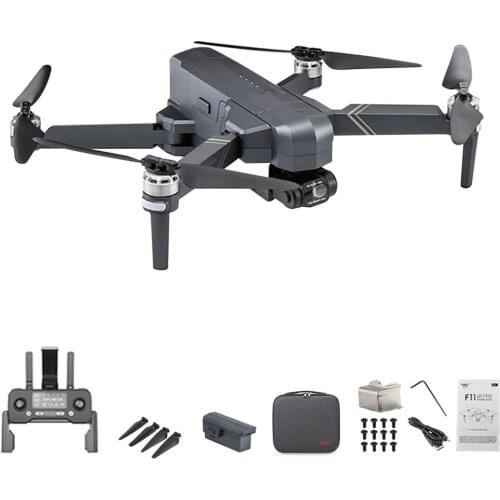 2021 SJRC F11 PRO Professional 4K HD Camera Gimbal Dron Brushless Aerial Photography WIFI FPV GPS Foldable RC Quadcopter Drone