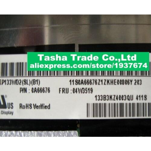 LP133WD2 SLB1 LP133WD2-SLB1 LP133WD2 (SL)(B1) for Lenovo IdeaPad Yoga 13 IPS Wide Viewing Angle IPS Screen