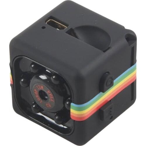 SQ11 Mini Camera Night Vision 1080P HD Video Recorder Portable Tiny with Night Vision and Motion Detection Security Camera DV Vi