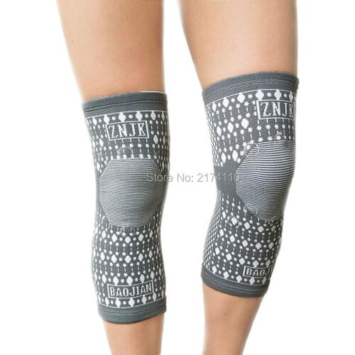 Knee Support Sleeve for Men and Women Tourmaline Infused High Quality Compression Magnetic Therapy for Pain, Injury, Arthritis