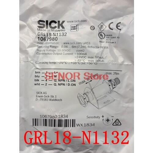 New original mirror reflection photoelectric switch GRL18-N1132 GRL18-P1132