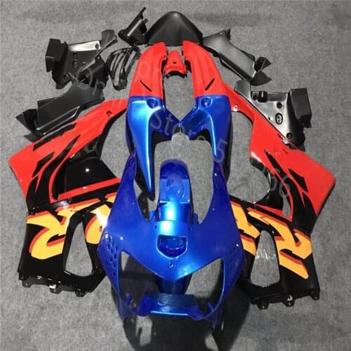 Red blue black Fairing For HONDA CBR600F3 97 98 CBR600 F3 1997 1998 CBR 600F3 97 98 1997 1998 motorcycle Fairing