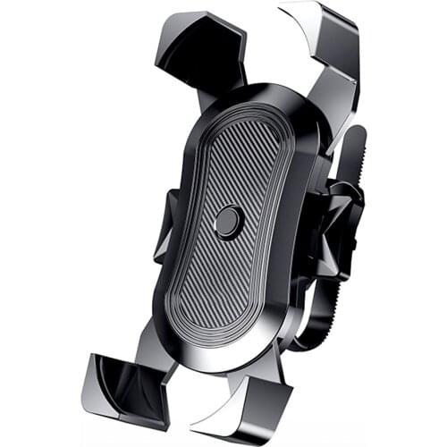 Anti-Shake 360° Rotation Adjustable Smartphone Mount Bracket Universal Bicycle Holder Motorcycle Handlebar Mobile Phone Holder