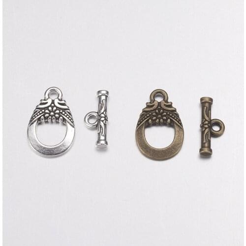 Multi-Color Optional Alloy OT Buckle a Pair of Buckles DIY Ornament Wholesale Vintage Ornament 20 Sets/Bag diy