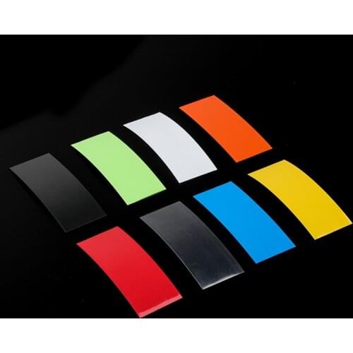 20/60/100/200PCS 18.5mm Precut PVC Heat Shrink Tubing For Battery Film Tape Battery Cover Shrinkable Tube 18650 Battery Wrap