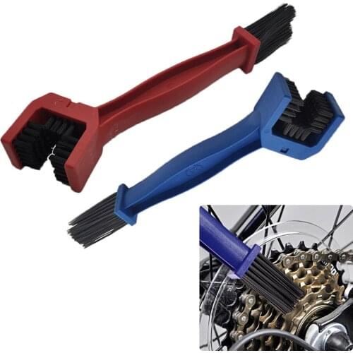 Universal Motorcycle Chain Brush Gear Dirt Outdoor Cleaner Scrubber Tool For Yamaha Tenere 700 YZF R120 MXT850 Niken GT WR250F