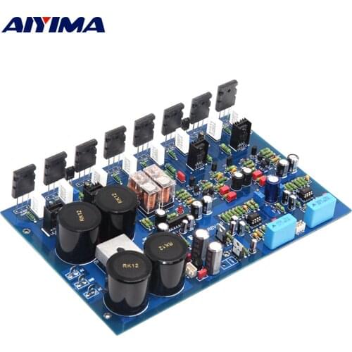 AIYIMA 300W HiFi Power Amplifier Audio Board Class A Amplificador Home Theater Sound Speaker Amplifier With Voltage Protection