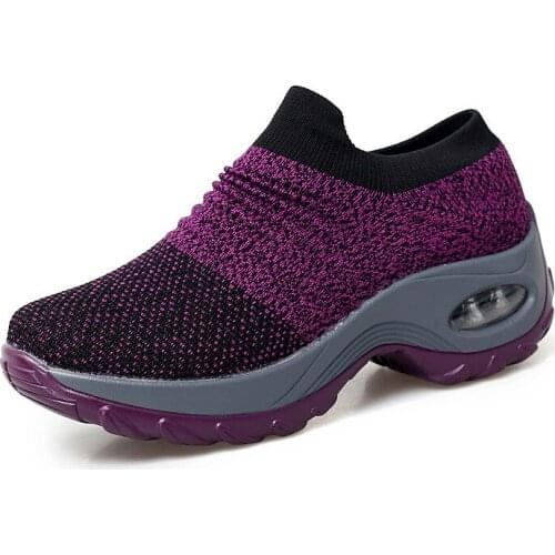 One-step breathable casual shoes hiking outdoor hiking shoes quick-drying thick-soled sneakers