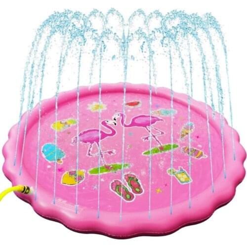 170CM Baby Toy Water Cushion Child Mat Summer Beach Inflatable Water Spray Mat Outdoor Lawn Baby Play Mat