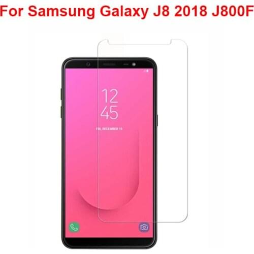 2PCS Tempered Glass For Samsung J8 2018 J800F J800 SM-J800F Ultra-thin Screen Protector for Galaxy J8 2018 Protective Film Glass
