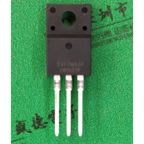5PCS/LOT SVF7N65F 7N65 LCD power management chip field effect tube MOS tube N channel