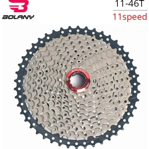 BOLANY Bike Freewheel 11-46T Cassette 11 Speed MTB Bike Freewheel Flywheel Bicycle Gear Cassette 11S Velocidade Sprockets