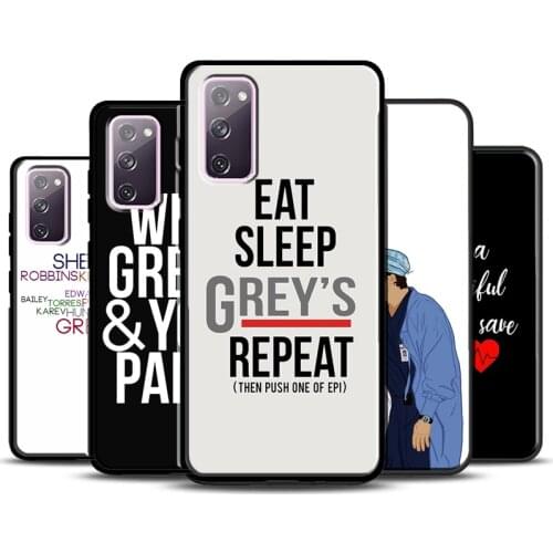 Beautiful Day To Save Lives Greys Anatomy Case For Samsung S20 FE S8 S9 S10 Plus Cover Case For Galaxy S21 Ultra Note 20 9 10