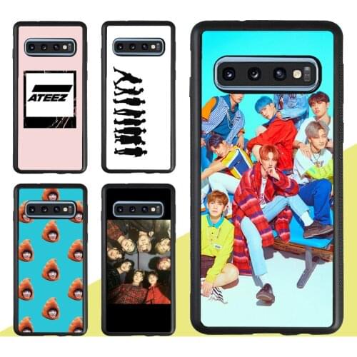 KPOP ATEEZ Case For Samsung Galaxy Note 20 Ultra S9 S10 S20 Plus A51 A71 A70 A50 M31 M21 A31 A21S A20e