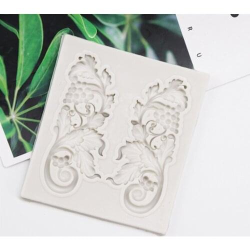 DIY Baking Mold European Retro Embossed Fondant Cake Silicone Mold Liquid Silicone Mold Cake Decoration Tools