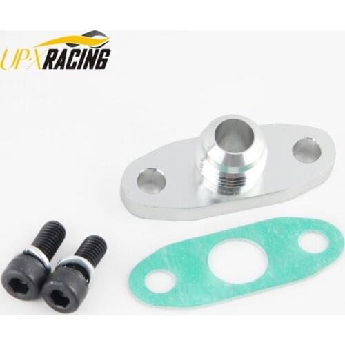 Turbo Oil Drain Flange 10AN GT40 GT42 GT45 GT47 GT55 T3/T4 T3 T4