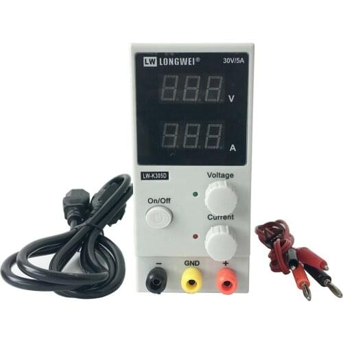 K305D Laboratory Adjustable DC Power Supply 30V5A LED Display Adjustable Switching Regulator Power Supply laptop Phone Repair
