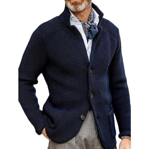 Mandylandy Men's Knitted Cardigans