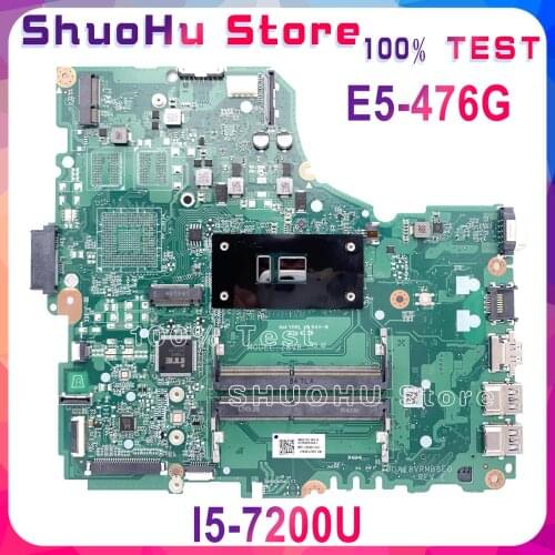 KEFU DAZ8VRMB8E0 original mainboard for Acer Aspire E5-476G E5-476 P249-G3-M UMA with I5-7200U Laptop motherboard