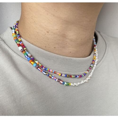 Чокеры из бусин MOKAKA China At AliExpress