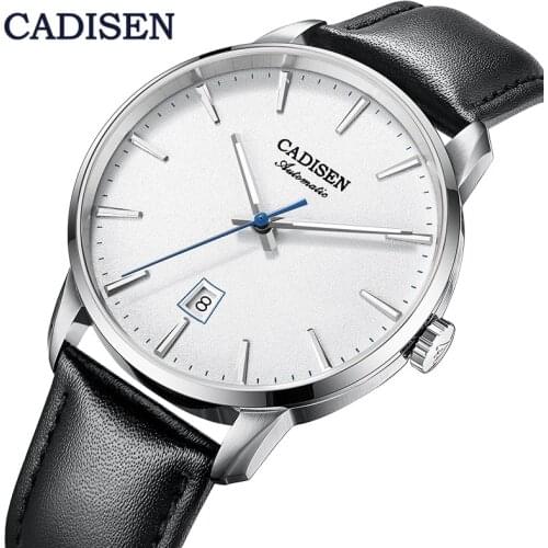 CADISEN2020 New Top Mens Automatic Mechanical Watch Luxury Brand Mechanical Watch Military Business Leisure Waterproof Manly