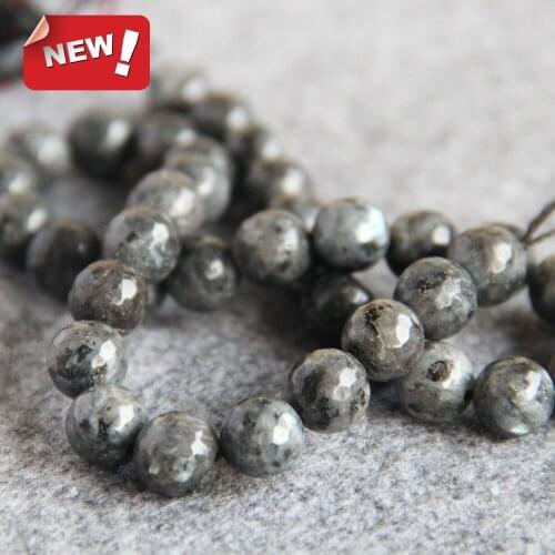 New For Necklace&Bracelet 10mm DIY Natural India Labradorite Beads Flash Light Reflective Ornaments Beads Loose Jewelry Making