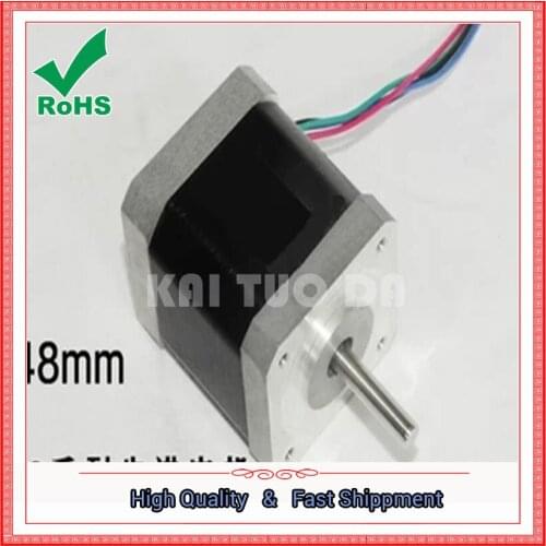 17HS8401B single shaft hybrid 42 stepping motor 48mm 2 phase 4 line